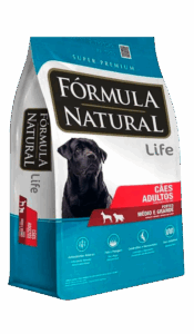 Fórmula Natural Life Cães Adultos Porte Médio e Grande 15kg